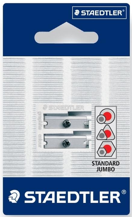 Actual product image Staedtler 510 20 Metal double sharpener blister card