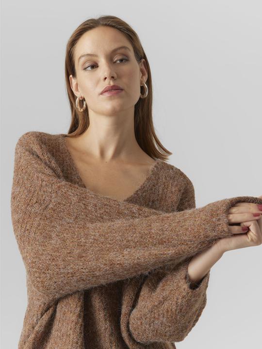 Produktbild Vero Moda VMJULIE 7/8 V-NECK BLOUSE GA REP EXC Strickpullover (XS)