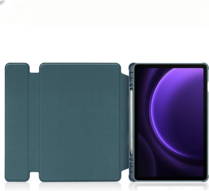 Produktbild Cover-Discount Galaxy Tab S9 FE+ - 360-Grad Tablet Hülle grün (Galaxy Tab S9 FE+)