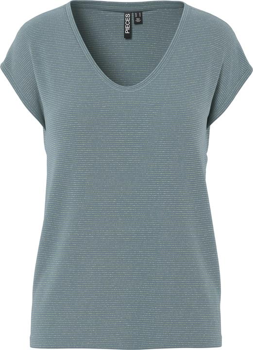 Actual product image Pieces Pcbillo Tee Lurex Stripes Jrs Noos Bc (XS)