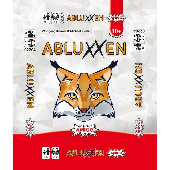 Actual product image Abluxxen card game (German, French)