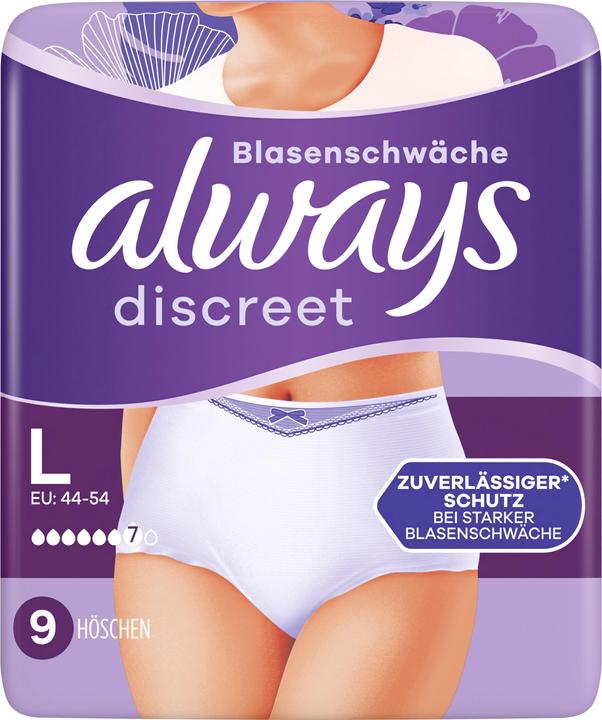 Image du produit Always Discreet (9 x, L)