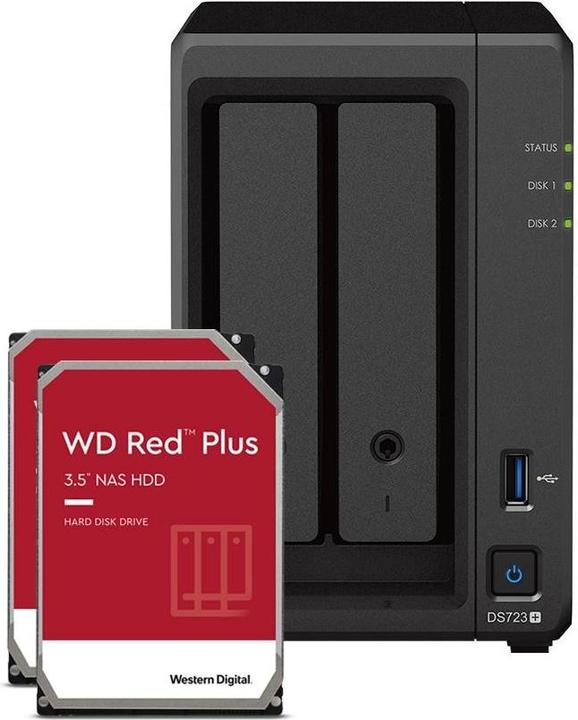 Produktbild Synology DS723+ (2 x 4 TB, WD Red Plus)