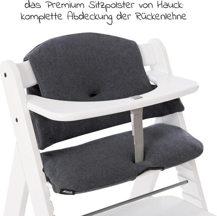 Produktbild Hauck Hochstühle Hochstuhl Alpha Plus White - im Sparset inkl. (Hochstuhl)