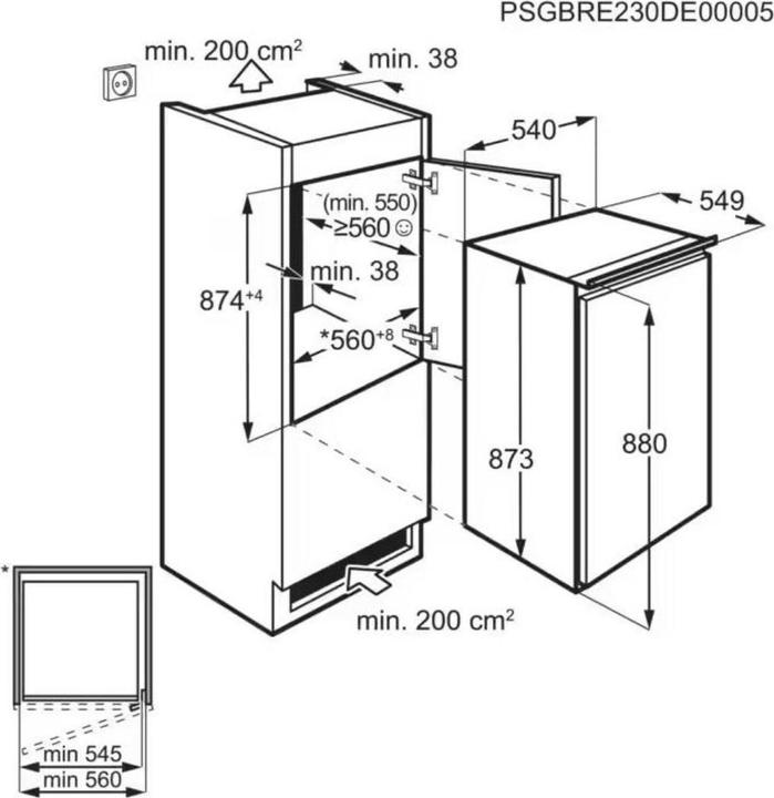 Immagine prodotto Electrolux Santo OSK5O88ES (142 l)