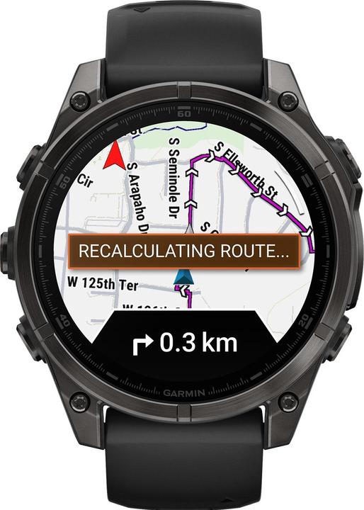 Productafbeelding Garmin FENIX 8 AMOLED Saffier Titanium (47 mm)