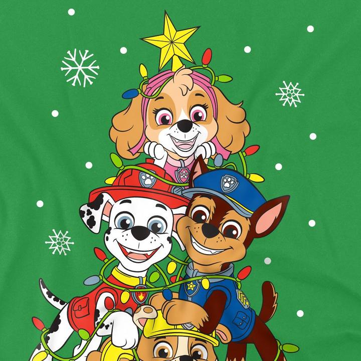 Immagine prodotto Paw Patrol Maglietta Albero di Natale Uomo (M)