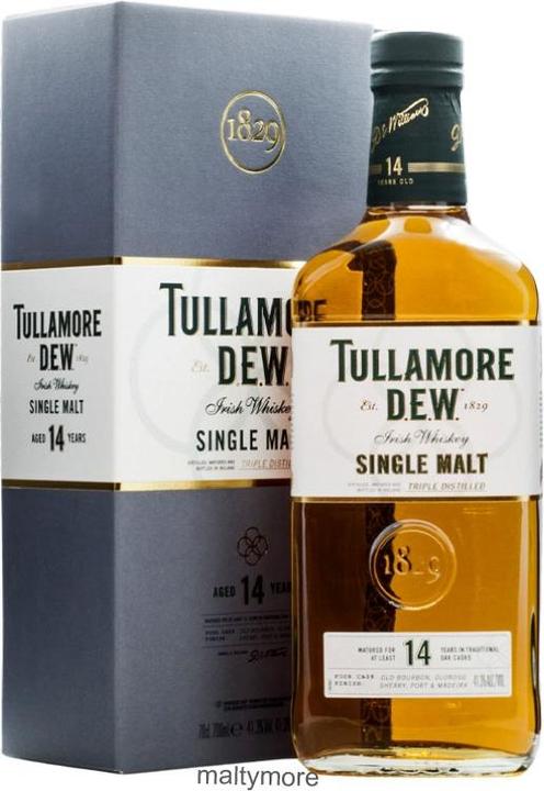 Produktbild Tullamore Dew 14 Years Old Single Malt Irish Whiskey mit Etui (Single Malt, Irish Whiskey)