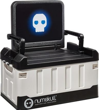 Actual product image Numskull Official PS5-Inspired Bedroom Storage Box with folding chair