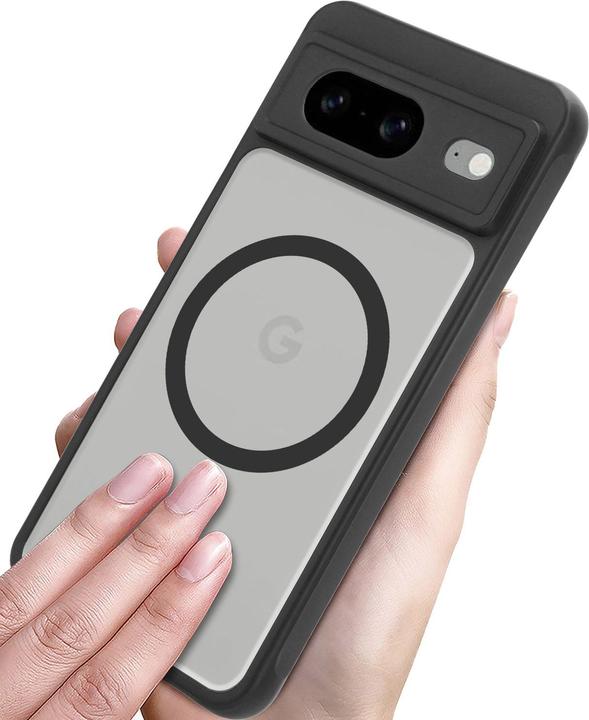 Immagine prodotto Cadorabo Cover per Google Pixel 8 5G compatibile con la protezione MagSafe TPU (Google Pixel 8)