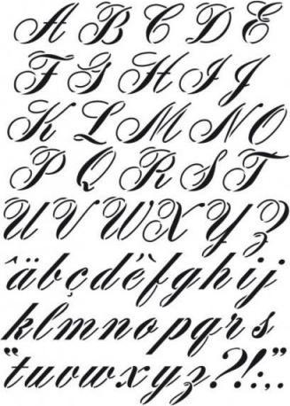 Artemio Stencil Alphabet (44 mm)