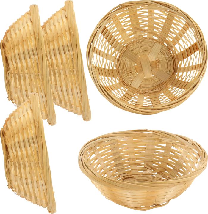 trendmarkt24 Osterkorb (5 x, Ø 14 x 6 cm)