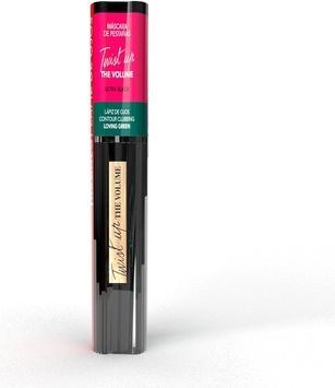 Produktbild Bourjois Twist Up Mascara Ultra Black 8ml + Contour Clubbing Eyeliner 50-5.3g Ultra Black a (Ultra Schwarz + Grün (Loving Green) 50)