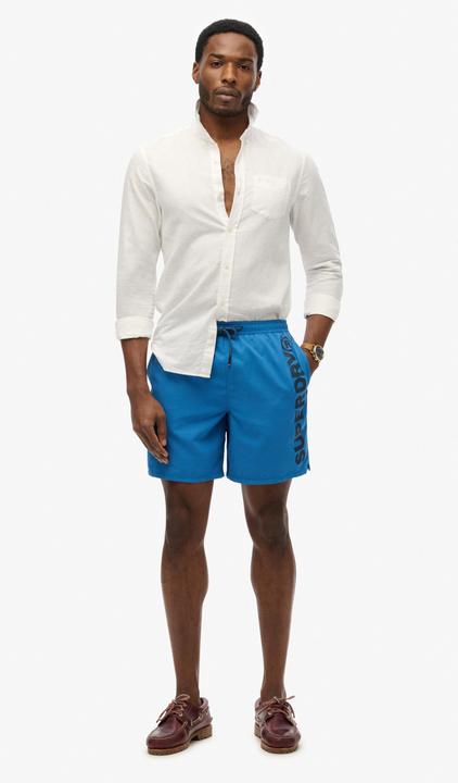 Image du produit Superdry 43,2 cm Sport-Badeshorts mit Grafik (M)