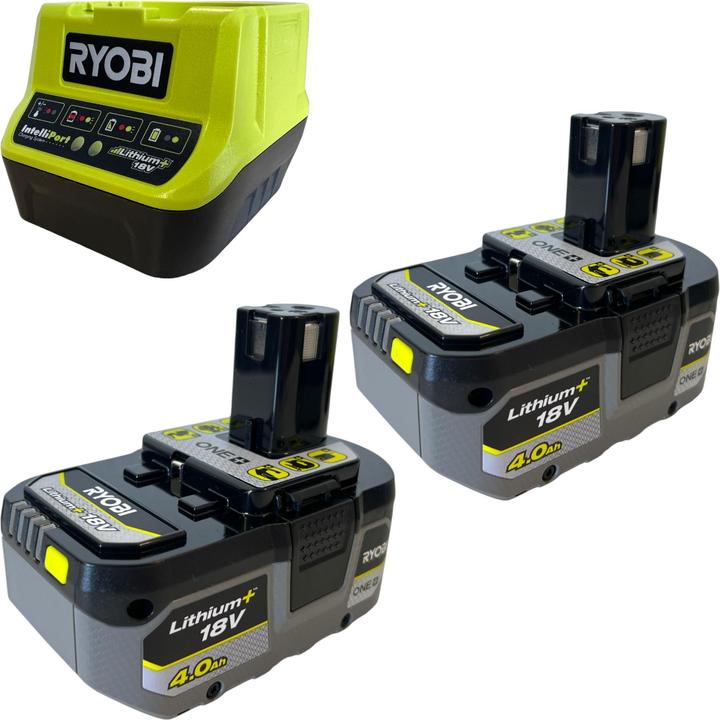 Produktbild Ryobi RY18SCA Akku Gartenschere 18 V 25 mm + 2x Akku 4,0 Ah + Ladegerät
