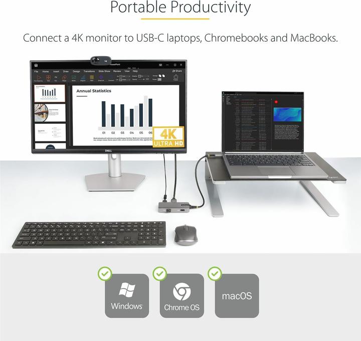 Actual product image StarTech 104B-USBC (USB-C, 5 Ports)