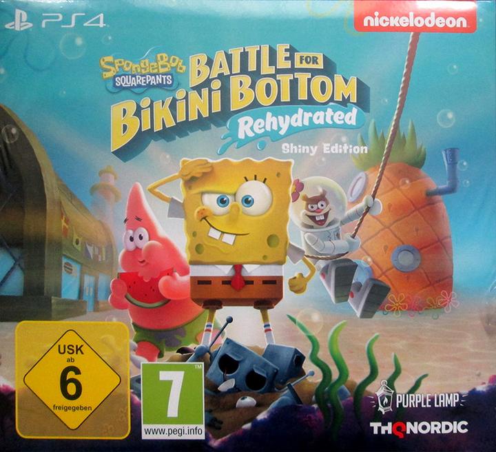Produktbild THQ SpongeBob: Battle for Bikini Bottom - Rehydrated - Shiny Edition (PS4, DE, IT, FR, EN)