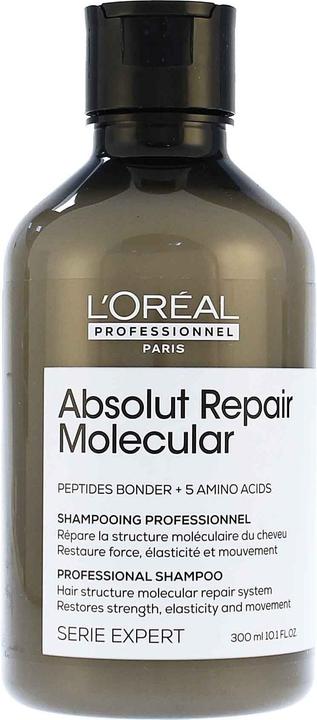 Image du produit L'Oréal Professionnel L ÌOréal Professionnel - Shampooing pour cheveux abîmés Absolut Repair Molecular (shampooing (300 ml, Shampoing liquide)