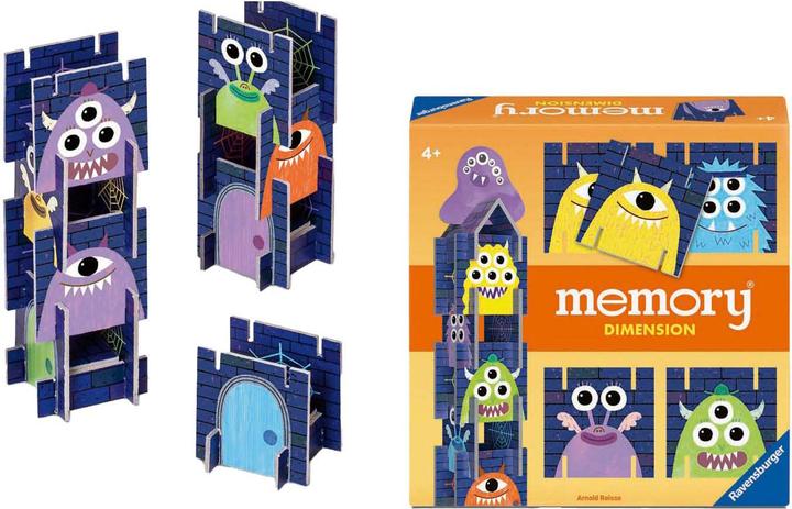 Actual product image Ravensburger 22467 - memory® Dimension. The classic memory® game with attractive added value. For (German)