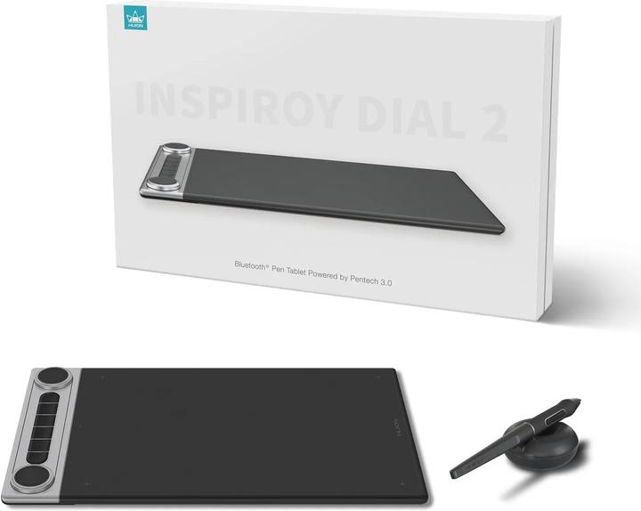Image du produit Huion Tablette graphique sans fil Inspiroy Dial 2 (5080 lpi)