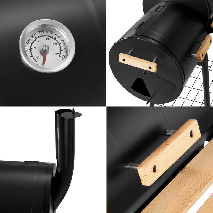Image du produit tectake Barbecue Smoker Américain (58 cm)