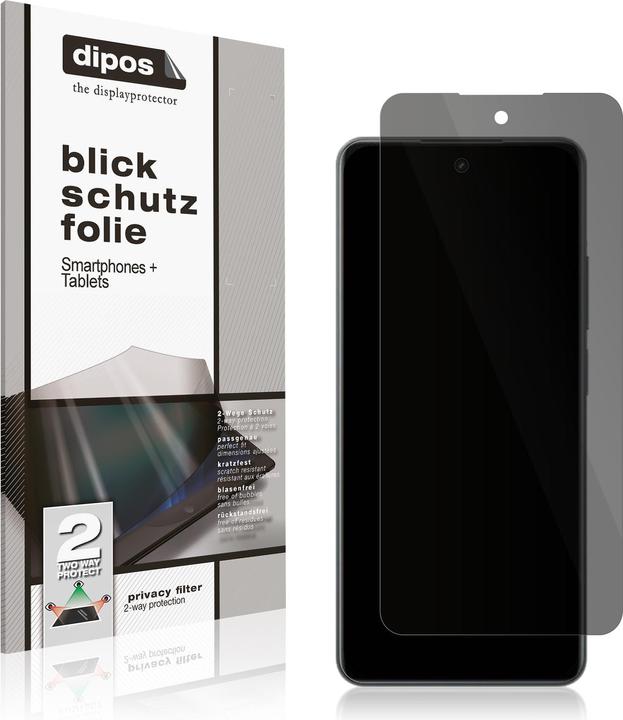 Produktbild Dipos Blickschutzfolie 2-Way Anti-Shock (1 Stück, Realme C67 4G)