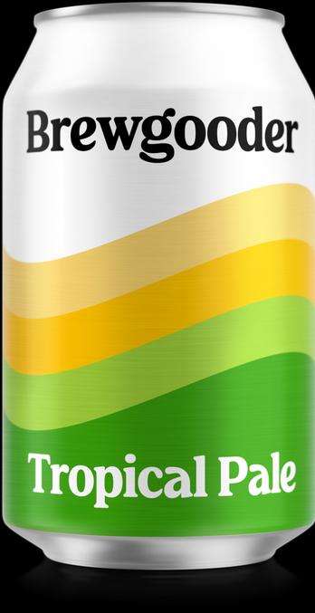 Actual product image Brewgooder Tropical Pale (12 x 33 cl)