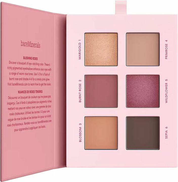 Produktbild Bare Minerals MINERALIST eyeshadow palette #rosewood 7,8 gr (Cranberry, Rosewood)
