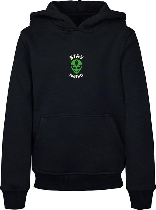 Immagine prodotto Mister Tee Felpa con cappuccio Stay Weird per bambini - 132489 (158, 164)
