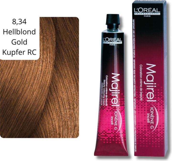 Immagine prodotto L'Oréal Professionnel Majirel (8,34 biondo chiaro rame oro)