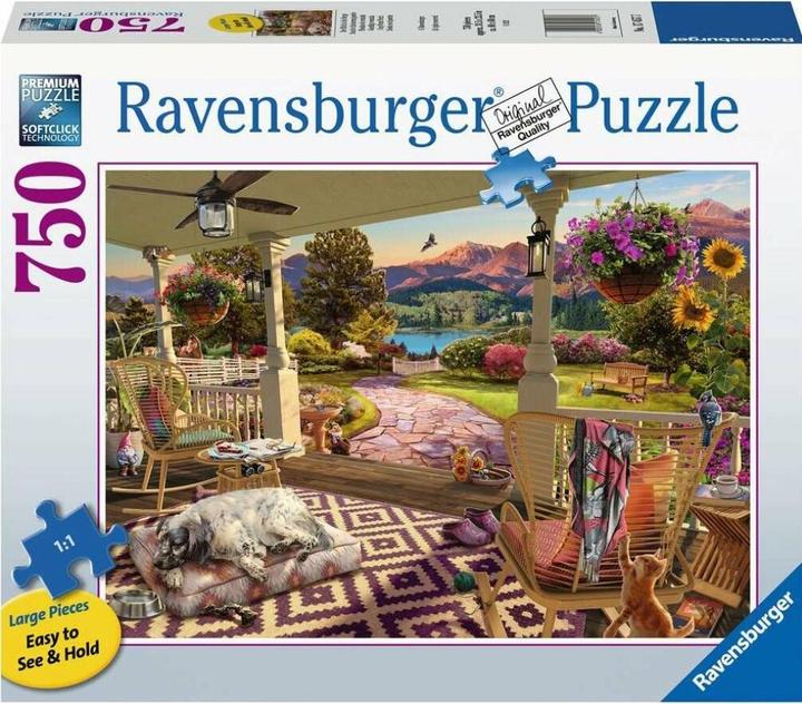 Produktbild Ravensburger Puzzle Cozy Porch XL 750 Teile (750 Teile)