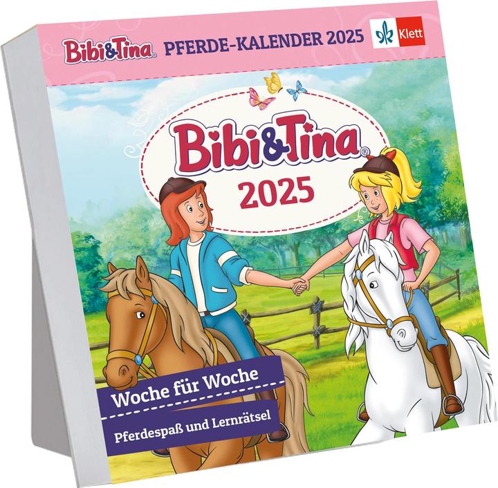 Produktbild Bibi & Tina: Pferde-Kalender 2025 (Kein Einband, Deutsch)