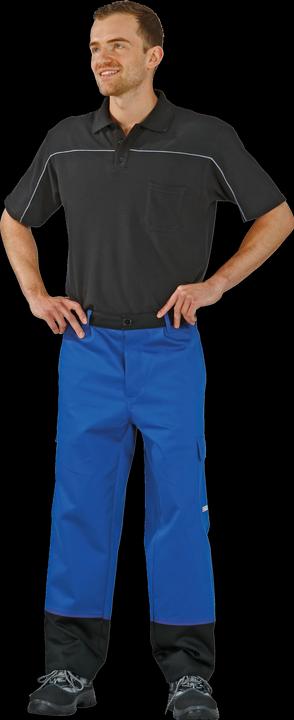 Produktbild Planam Bundhose Weld Shield kornblau/schwarz 58 (58)