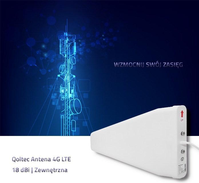 Image du produit Qoltec 57021 Antenne 4G LTE 18 dBi (4G)