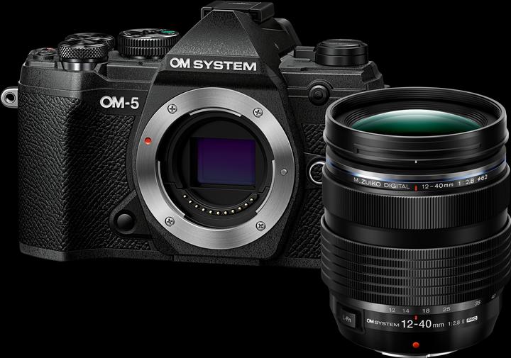 Image du produit OM System OM 5 + 12-40/2,8 PRO II (12 - 40 mm, 20.40 Mpx, 4/3)