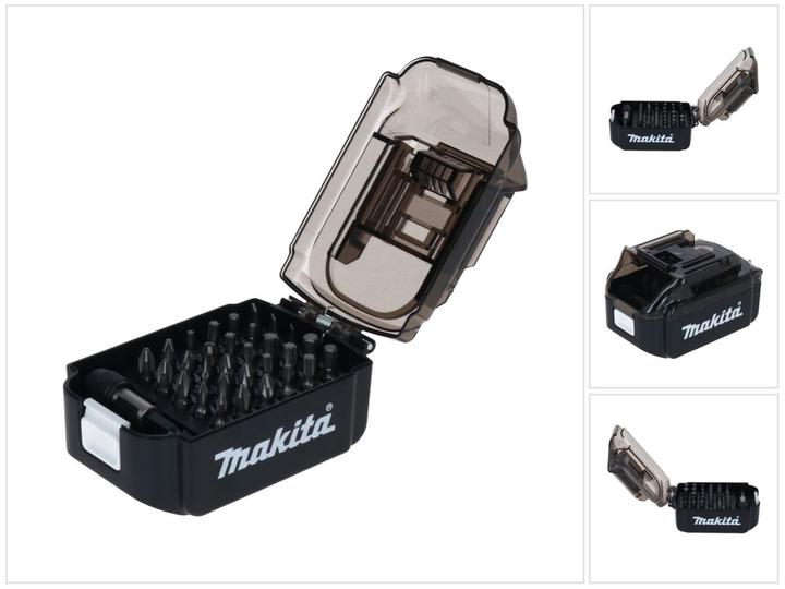 Makita Bit-Set (T10, T15, T40, H3, H4, PH0, PH, PH1, PH2, PH3, PZ0, PZ1, PZ2, PZ3, T20, T25, T27, T30, H5, H6, SL 0.6 x 4.5, SL 0.8 x 5.5, SL 1.2 x 6.5)