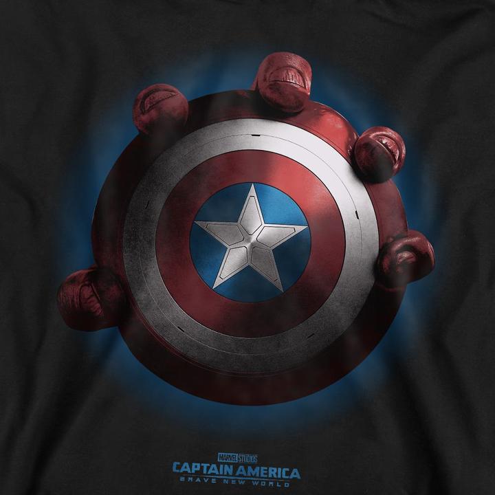 Immagine prodotto Captain America Felpa Hulk Rosso Scudo Adulto Unisex (M)