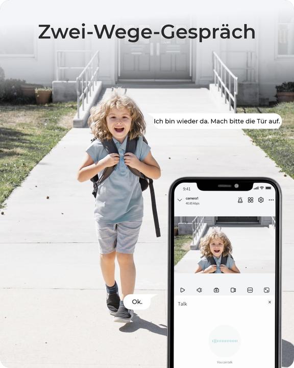 Produktbild Reolink Home Hub Argus B310 Security System (2304 x 1296 Pixels)