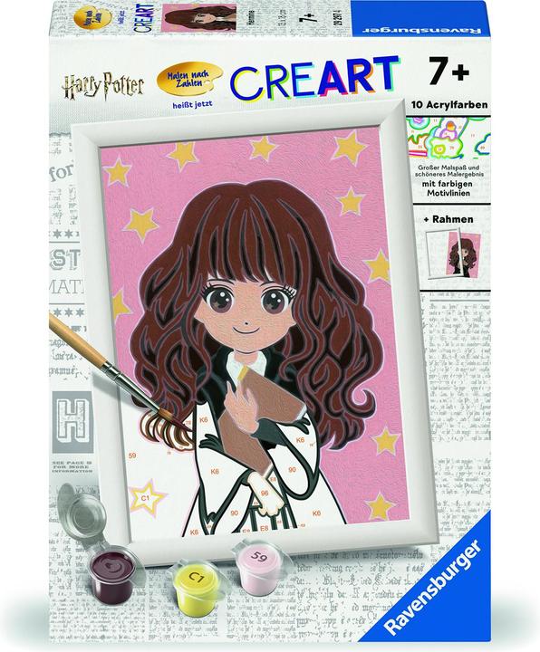 Actual product image Ravensburger Painting by numbers Harry Potter Hermione