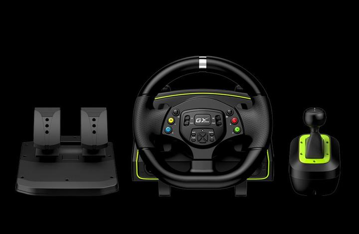 Produktbild Genius GX Gaming Wheel Speedmaster X2 (PC, PS3, Xbox One S, PS4, Xbox 360)