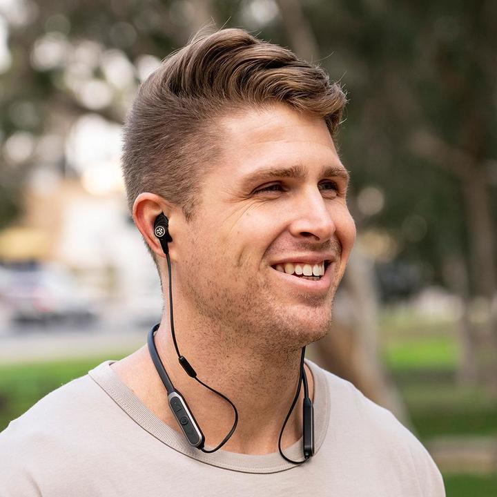 Actual product image JLab Audio Epic ANC Earbuds w Neckband IEUEBEPIC, Black (ANC, 10 h, Wireless)