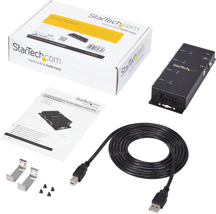 Immagine prodotto StarTech Adattatore Seriale USB A 4 Porte (USB-B, 4 Porti)