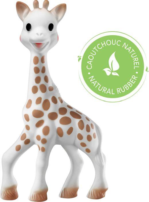 Vulli Sophie la girafe with travel bag