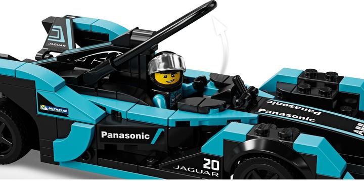 Produktbild LEGO Formula E Panasonic Jaguar Racing GEN2 car & Jaguar I-PACE eTROPHY (76898, LEGO Speed Champions)