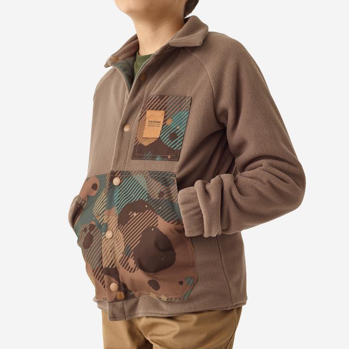 Immagine prodotto Solognac Maglia in pile 500 bambini marrone