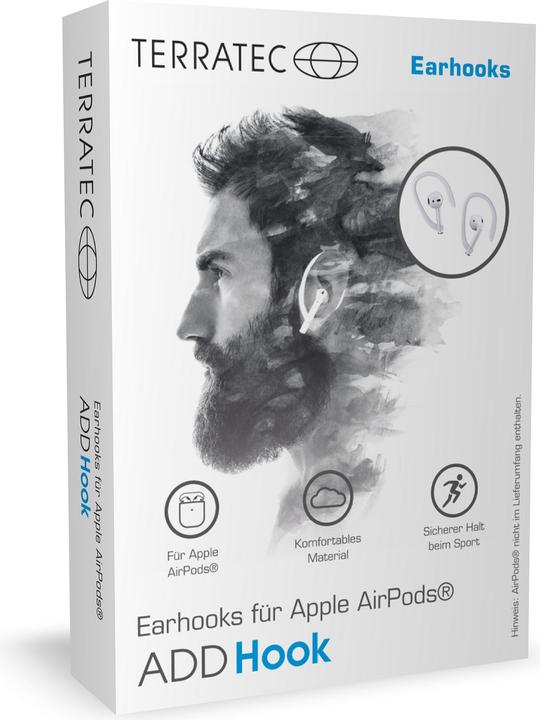 Produktbild Terratec ADD Hook Ohrbügel (Packung mit 2) (AirPods)