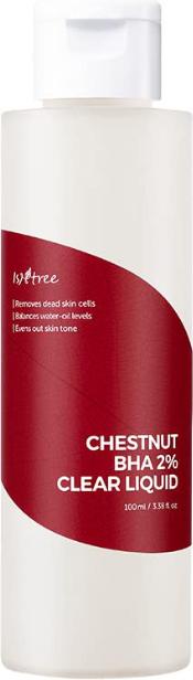 Immagine prodotto Isntree Chestnut BHA 2% Clear Liquid 100ml 3.38 fl oz Cura doppia per i pori con BHA e Chestnut Shell (100 ml)