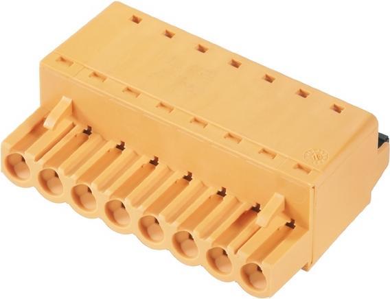 Actual product image Weidmüller 12w female push-in plug in connector
