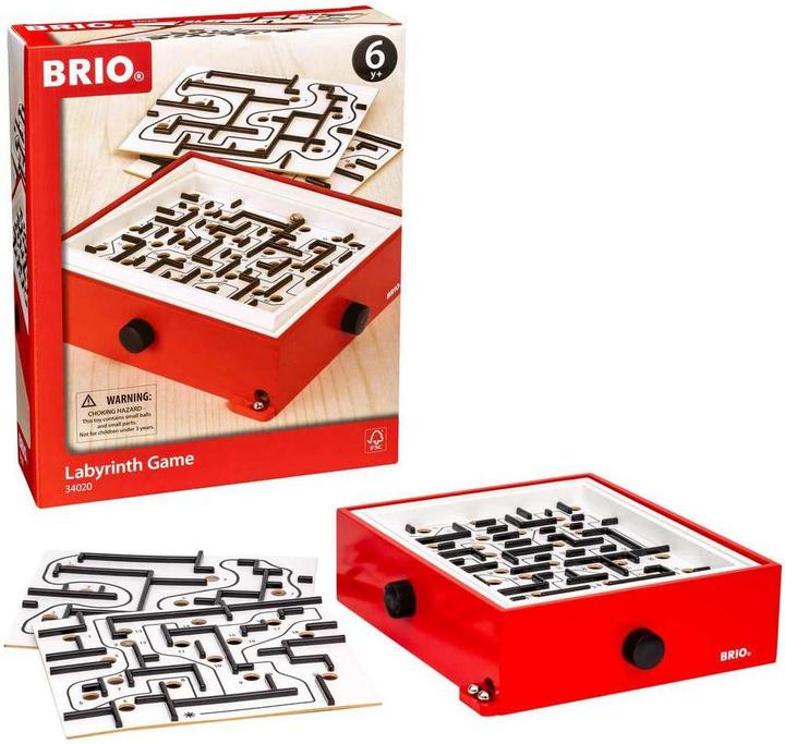Actual product image Brio Labyrinth & exercise plates (English)