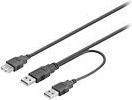 Immagine prodotto M-Cab Cavo USB, USB (solo alimentazione) (M) a USB tipo B (M) (0.30 m, USB 2.0)